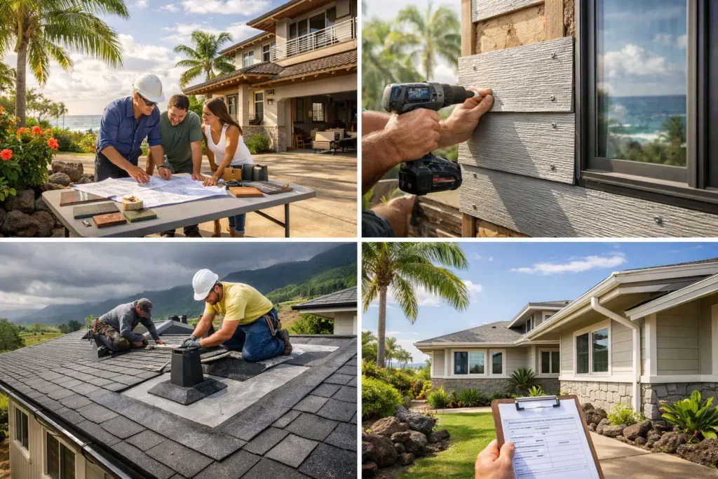 exterior home renovation