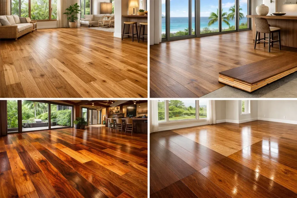 hardwood flooring installation