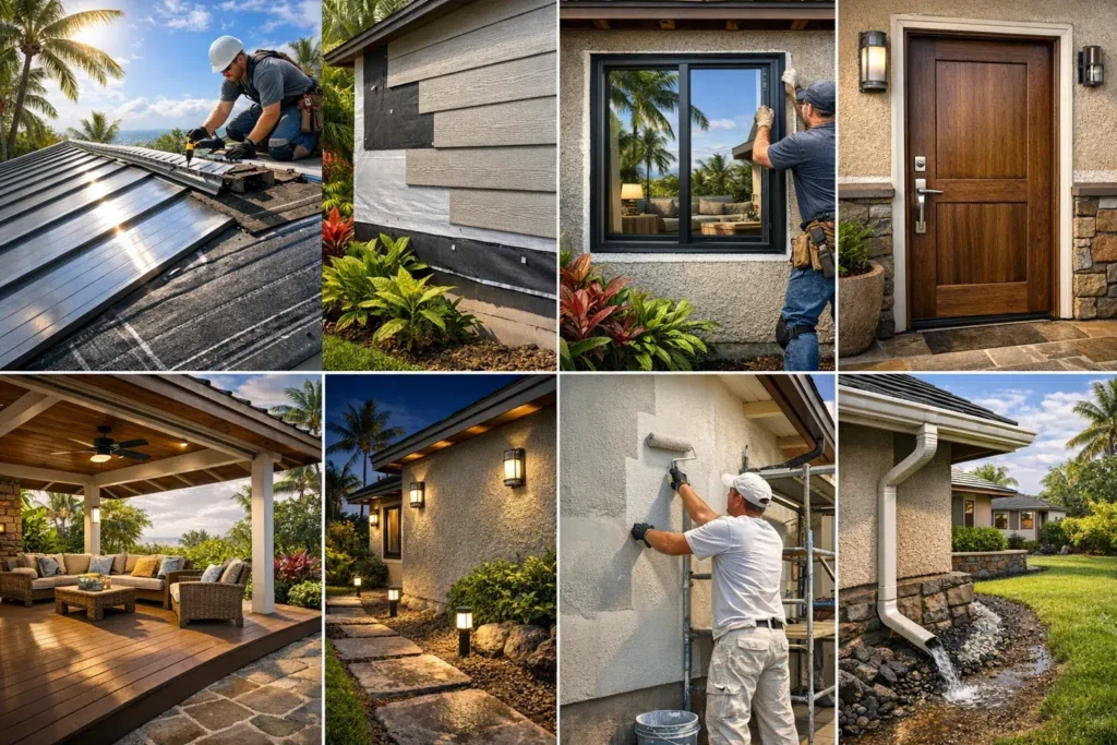 exterior home renovation