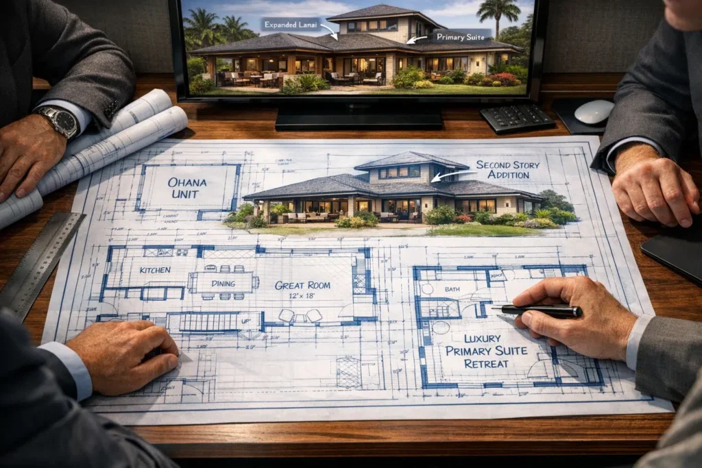 custom home additions