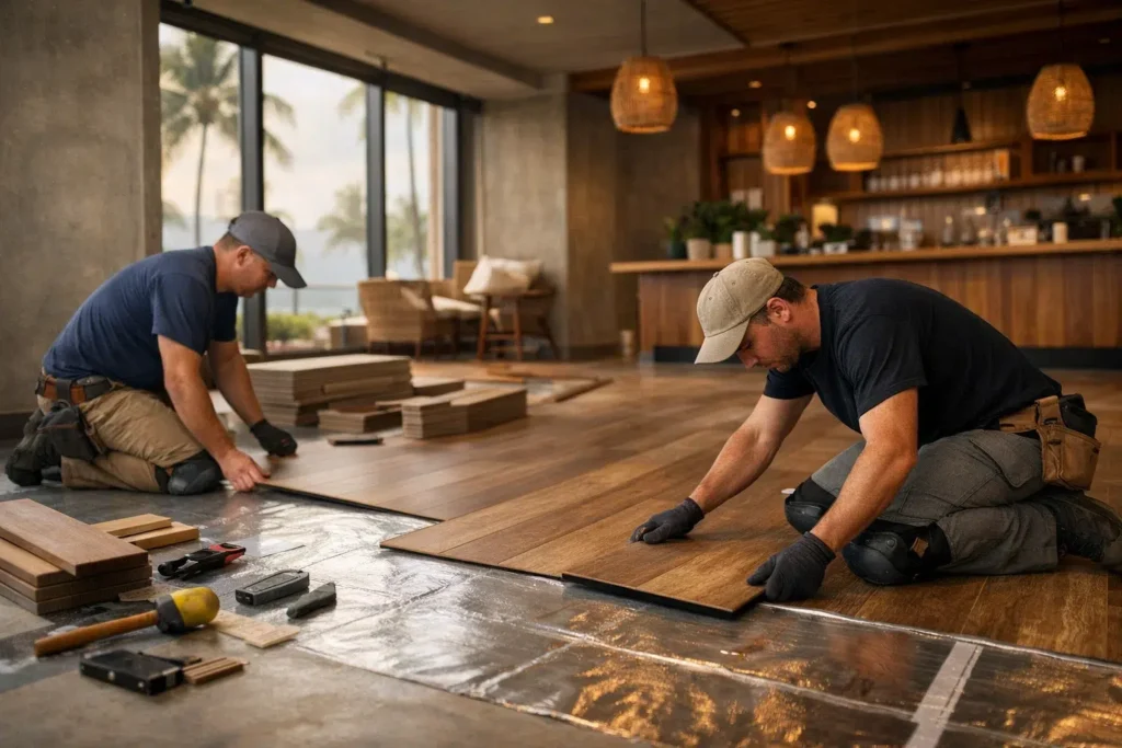 professional flooring installation services