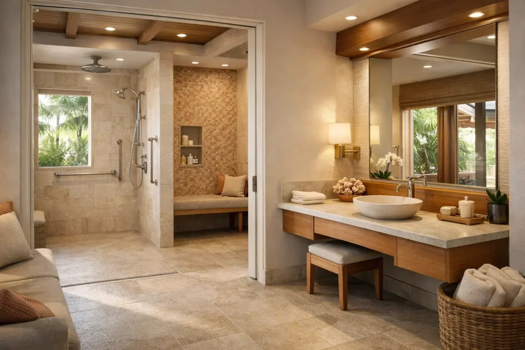 bathroom design for aging in place