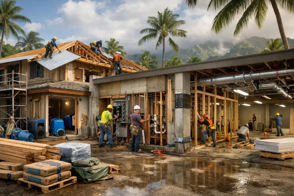 construction and restoration