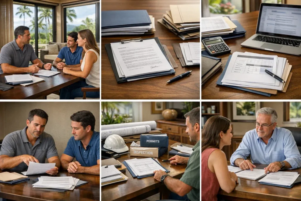 homeowner construction contract
