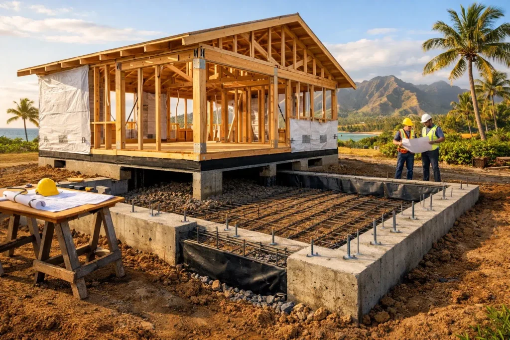 foundation and framing services Hawaii