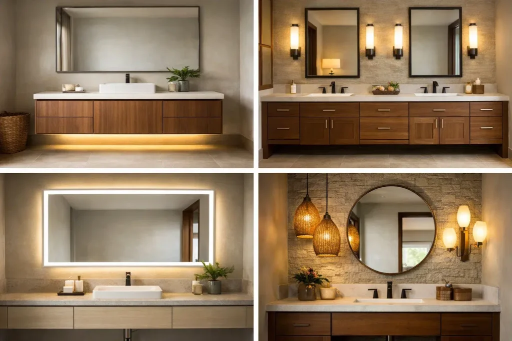 vanity and lighting upgrades Honolulu