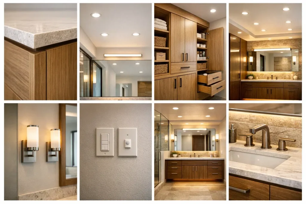 vanity and lighting upgrades Honolulu