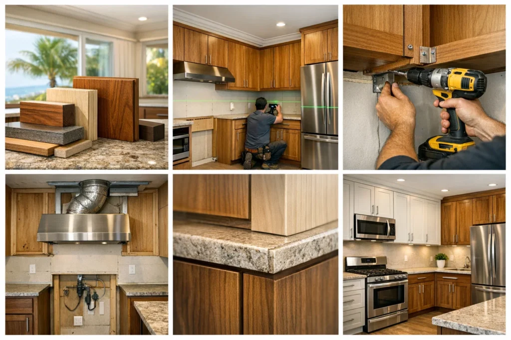 kitchen cabinet installation Hawaii