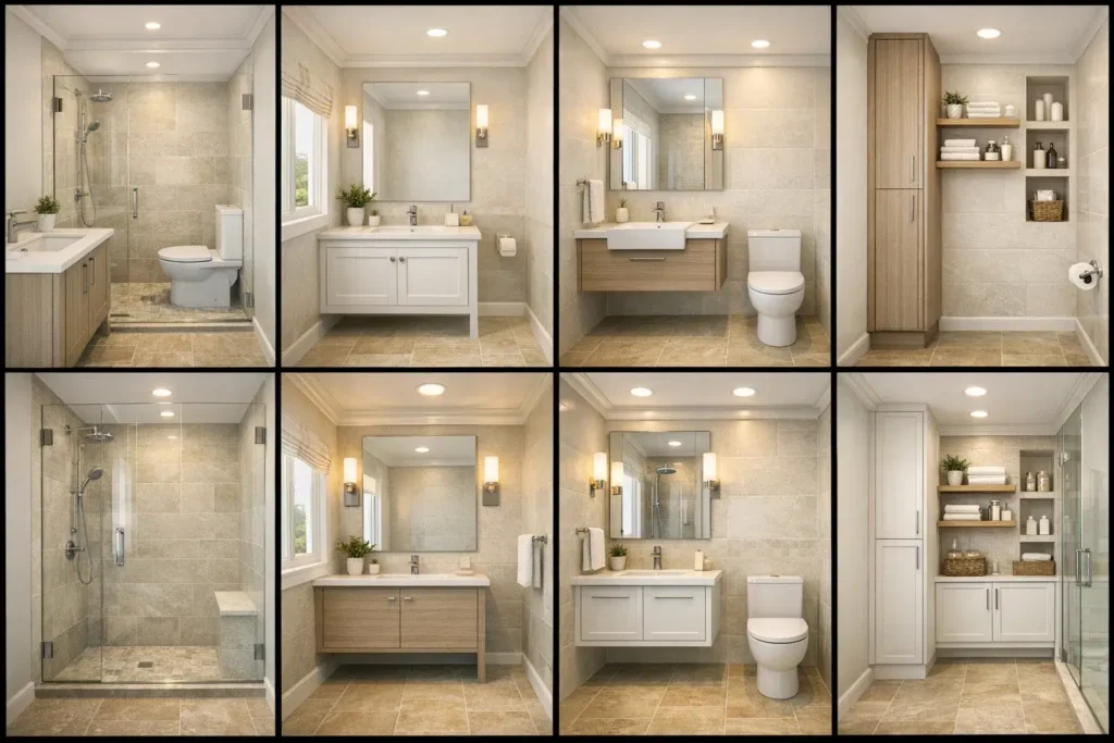 bathroom remodels for small bathrooms