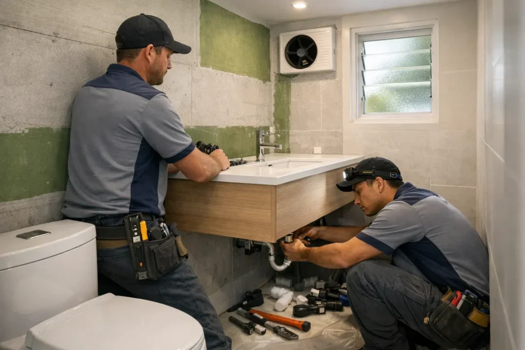 small bathroom redo