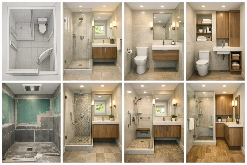 small bathroom renovations